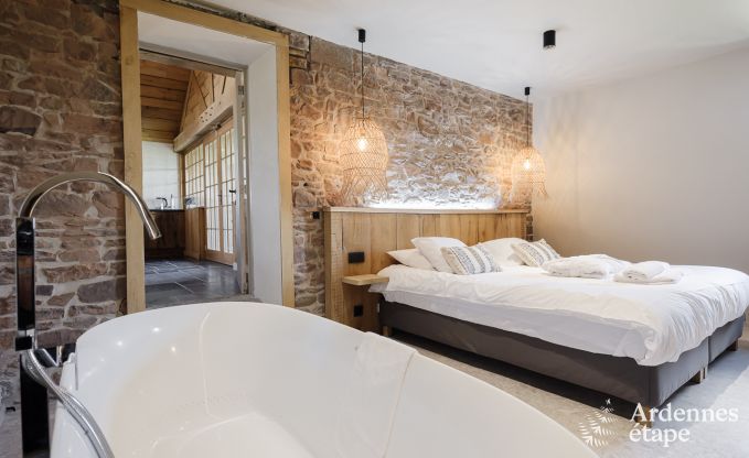 Luxueus appartement voor twee met zwembad in het prachtige Ohey