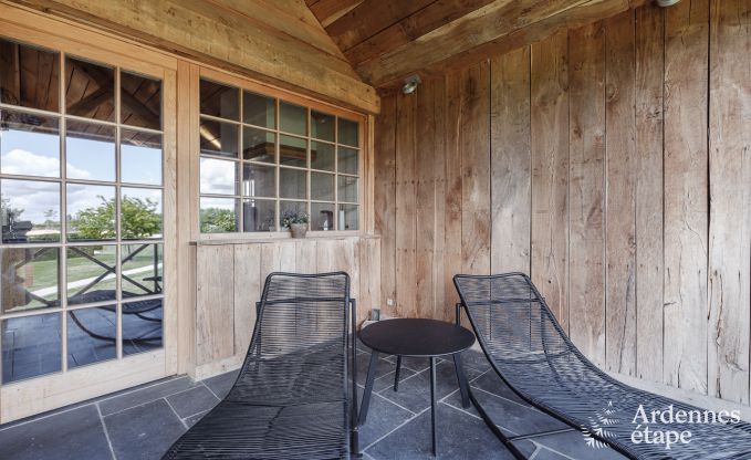 Luxueus appartement voor twee met zwembad in het prachtige Ohey