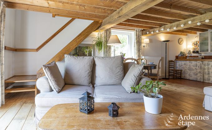 Vakantiehuis met tennisbaan in Onhaye voor 2/3 personen in de Ardennen