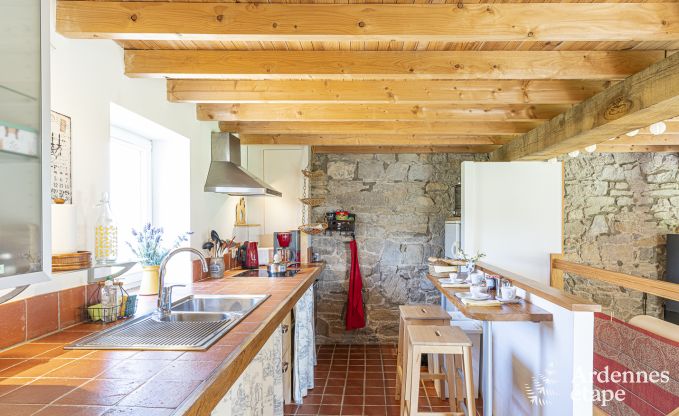 Vakantiehuis met tennisbaan in Onhaye voor 2/3 personen in de Ardennen