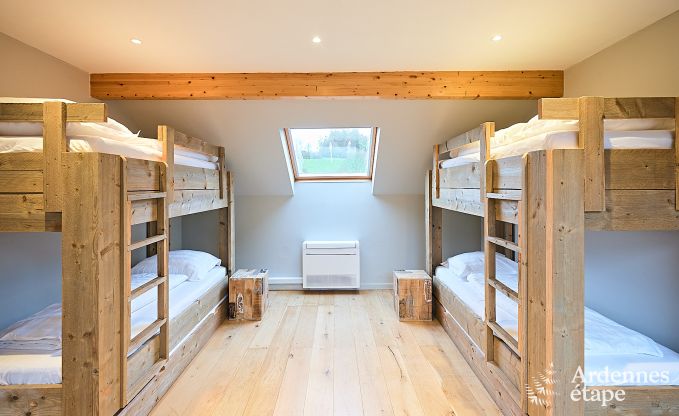 Schitterende vakantiewoning in Onhaye met zwembad, jacuzzi, sauna en speelkamers voor 14 personen nabij Dinant