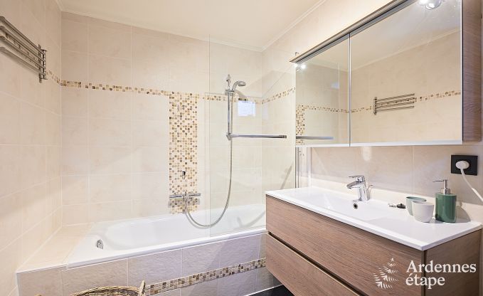 Schitterende vakantiewoning in Onhaye met zwembad, jacuzzi, sauna en speelkamers voor 14 personen nabij Dinant