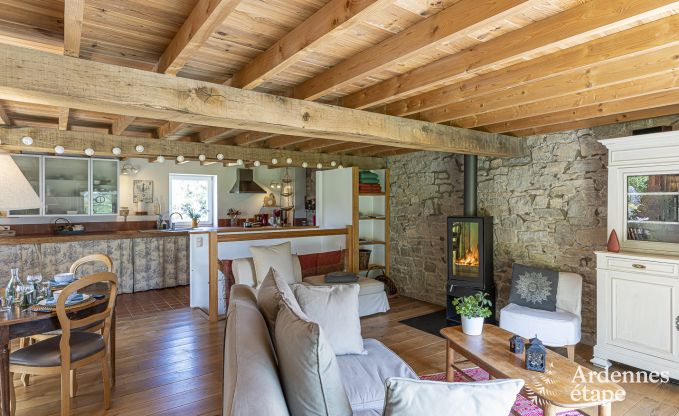 Vakantiehuis met tennisbaan in Onhaye voor 2/3 personen in de Ardennen