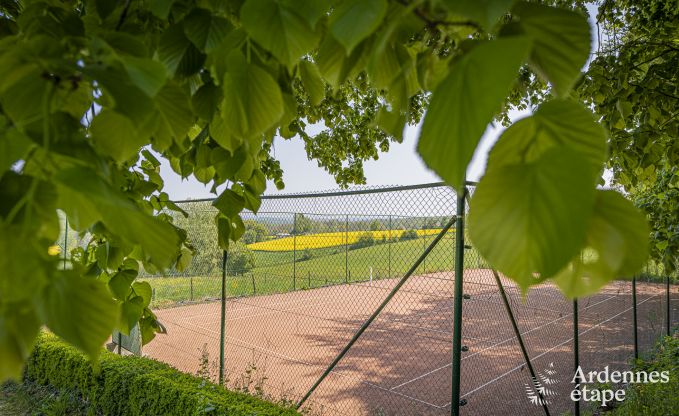 Vakantiehuis met tennisbaan in Onhaye voor 2/3 personen in de Ardennen