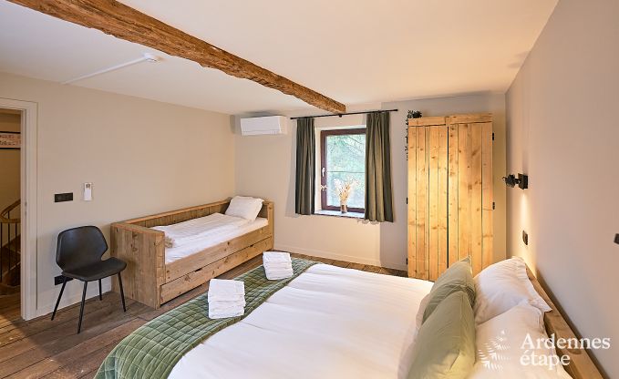 Schitterende vakantiewoning in Onhaye met zwembad, jacuzzi, sauna en speelkamers voor 14 personen nabij Dinant