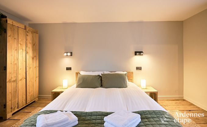 Schitterende vakantiewoning in Onhaye met zwembad, jacuzzi, sauna en speelkamers voor 14 personen nabij Dinant