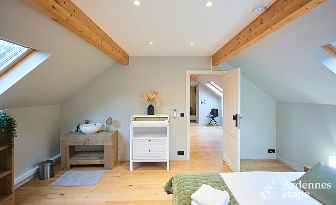 Schitterende vakantiewoning in Onhaye met zwembad, jacuzzi, sauna en speelkamers voor 14 personen nabij Dinant