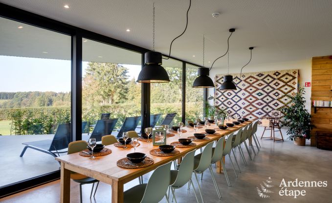 Luxe villa in Ovifat voor 19 personen in de Ardennen