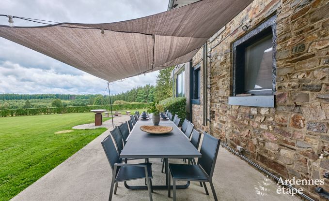 Luxe villa in Ovifat voor 19 personen in de Ardennen