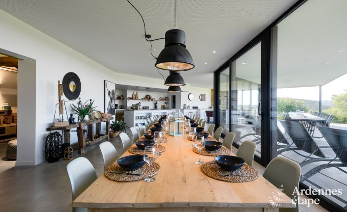 Luxe villa in Ovifat voor 19 personen in de Ardennen