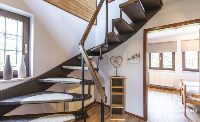 Chalet 4 personen in Ovifat, priv�tuin, familievoorzieningen, comfort en natuur in de Ardennen