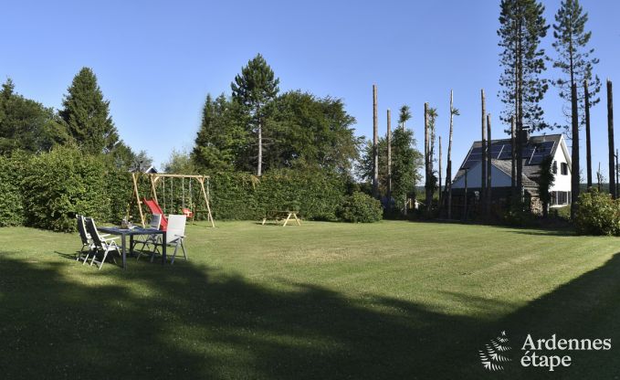 Chalet 4 personen in Ovifat, priv�tuin, familievoorzieningen, comfort en natuur in de Ardennen