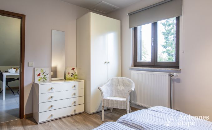 Chalet 4 personen in Ovifat, priv�tuin, familievoorzieningen, comfort en natuur in de Ardennen