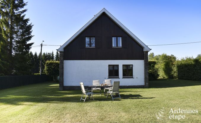 Chalet 4 personen in Ovifat, priv�tuin, familievoorzieningen, comfort en natuur in de Ardennen