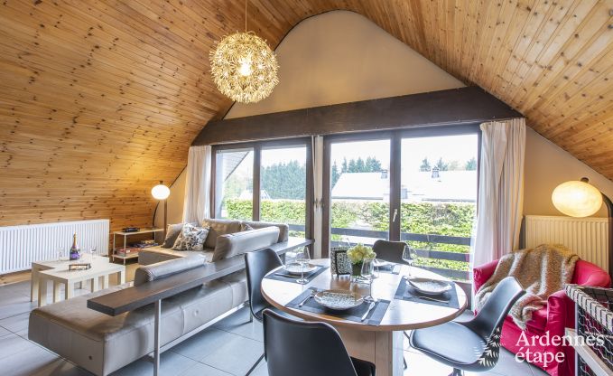 Chalet 4 personen in Ovifat, priv�tuin, familievoorzieningen, comfort en natuur in de Ardennen