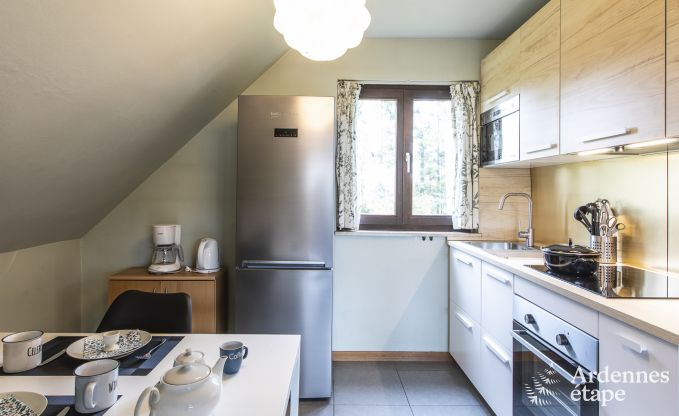 Chalet 4 personen in Ovifat, priv�tuin, familievoorzieningen, comfort en natuur in de Ardennen