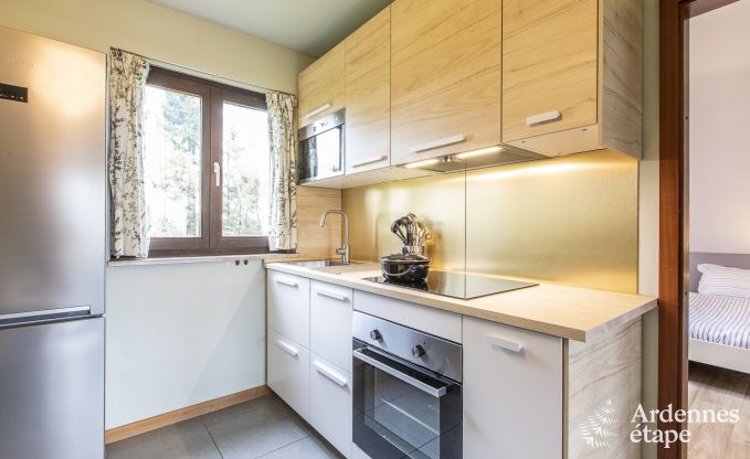 Chalet 4 personen in Ovifat, priv�tuin, familievoorzieningen, comfort en natuur in de Ardennen