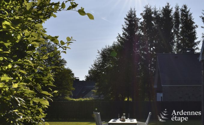 Chalet 4 personen in Ovifat, priv�tuin, familievoorzieningen, comfort en natuur in de Ardennen
