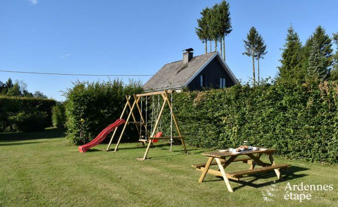 Chalet 4 personen in Ovifat, priv�tuin, familievoorzieningen, comfort en natuur in de Ardennen