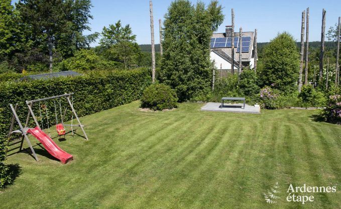 Chalet 4 personen in Ovifat, priv�tuin, familievoorzieningen, comfort en natuur in de Ardennen