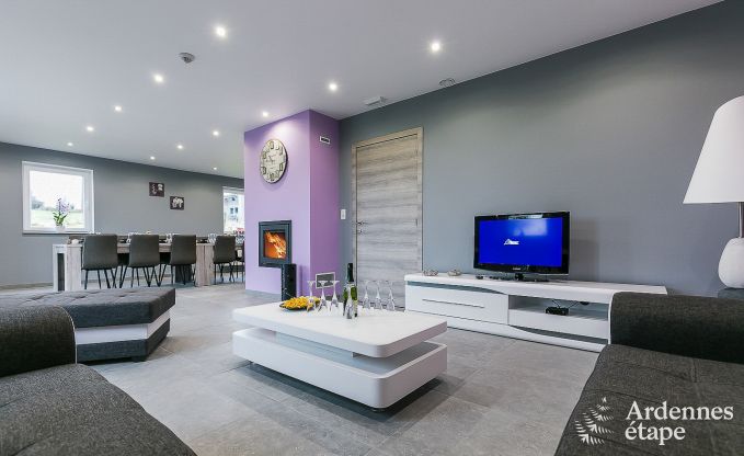 Luxe vakantiehuis in Paliseul met zwembad, wellness en spellen,  voor 28 personen in de Ardennen