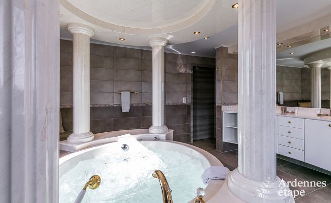 Luxe vakantiehuis in Paliseul met zwembad, wellness en spellen,  voor 28 personen in de Ardennen