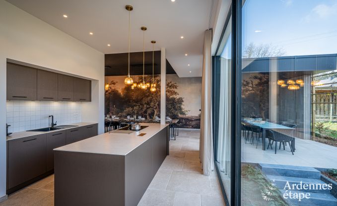 Moderne vakantiewoning in Paliseul voor 14 personen met zwembad, speelkamer en nabijheid van Boekendorp Redu in de Ardennen