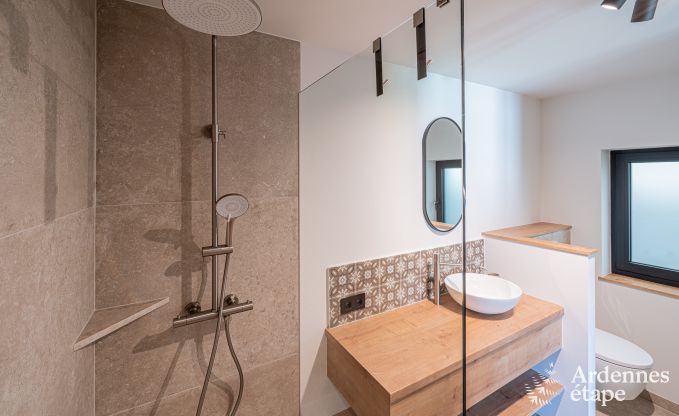 Moderne vakantiewoning in Paliseul voor 14 personen met zwembad, speelkamer en nabijheid van Boekendorp Redu in de Ardennen