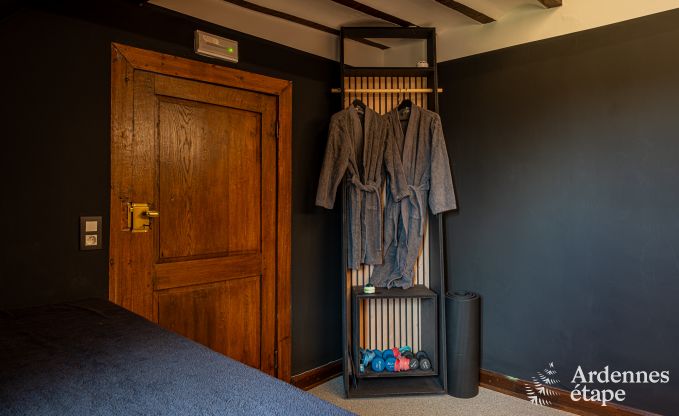 Romantische herenhuis met sauna en bubbelbad voor 2 personen in Petit-Rechain, Ardennen