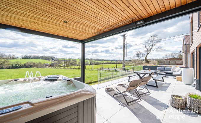 Luxe vakantiehuis in Plombi�res: villa voor 6 personen met jacuzzi, 3 slaapkamers en priv�tuin