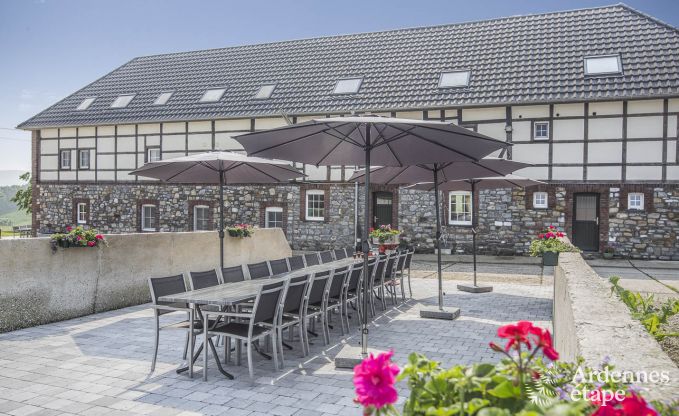 Vakantiehuis in Plombires voor 18/20 personen in de Ardennen