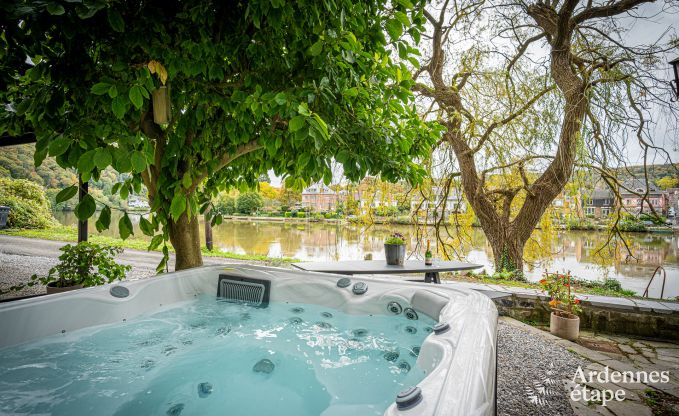 Uitzonderlijke charmante vakantiewoning in Profondeville voor 4 personen met jacuzzi, infraroodcabine en ponton op de Maas