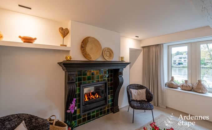 Uitzonderlijke charmante vakantiewoning in Profondeville voor 4 personen met jacuzzi, infraroodcabine en ponton op de Maas