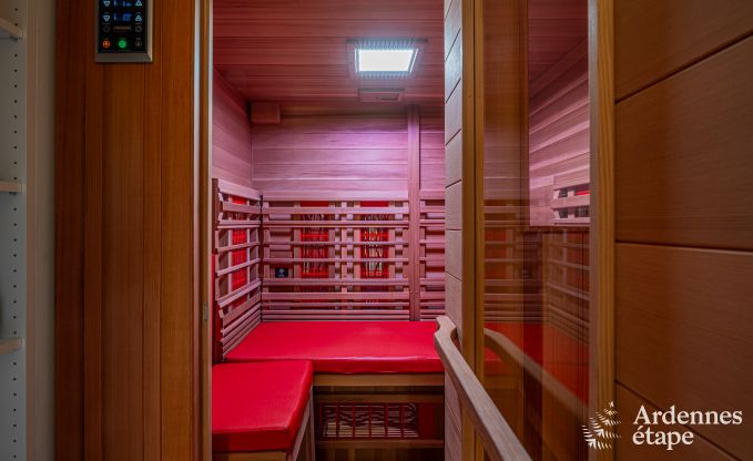 Uitzonderlijke charmante vakantiewoning in Profondeville voor 4 personen met jacuzzi, infraroodcabine en ponton op de Maas