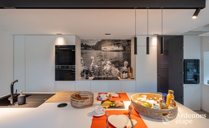 Uitzonderlijke charmante vakantiewoning in Profondeville voor 4 personen met jacuzzi, infraroodcabine en ponton op de Maas