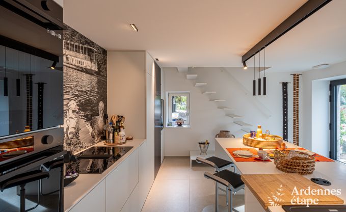 Uitzonderlijke charmante vakantiewoning in Profondeville voor 4 personen met jacuzzi, infraroodcabine en ponton op de Maas