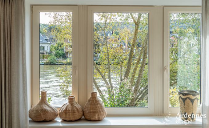 Uitzonderlijke charmante vakantiewoning in Profondeville voor 4 personen met jacuzzi, infraroodcabine en ponton op de Maas