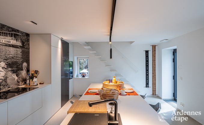 Uitzonderlijke charmante vakantiewoning in Profondeville voor 4 personen met jacuzzi, infraroodcabine en ponton op de Maas