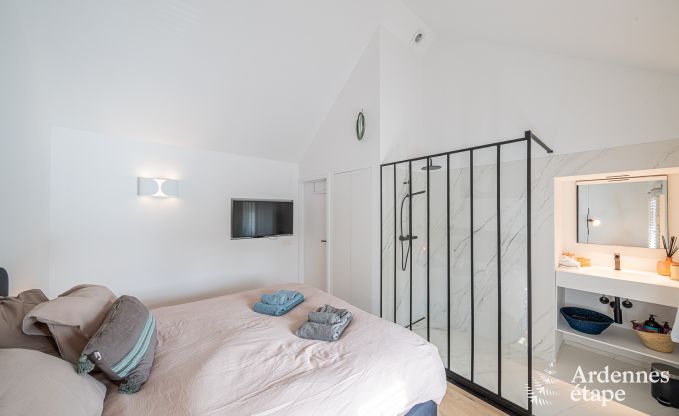 Uitzonderlijke charmante vakantiewoning in Profondeville voor 4 personen met jacuzzi, infraroodcabine en ponton op de Maas