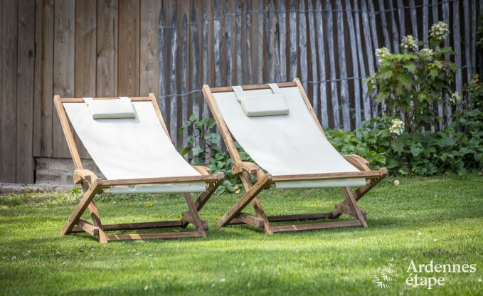 Gezellig cottage voor 4 personen in Redu met tankuzzi (hottub), overdekt terras en priv�tuin