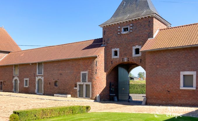 Gezellig vakantiehuis voor 5 personen in Remicourt met sauna, jacuzzi,  en fietsvoorzieningen