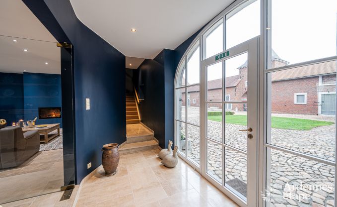 Gezellig vakantiehuis voor 5 personen in Remicourt met sauna, jacuzzi,  en fietsvoorzieningen