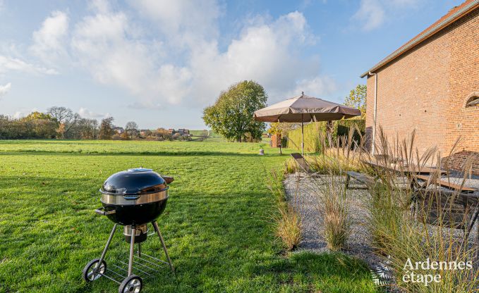 Gezellig vakantiehuis voor 5 personen in Remicourt met sauna, jacuzzi,  en fietsvoorzieningen