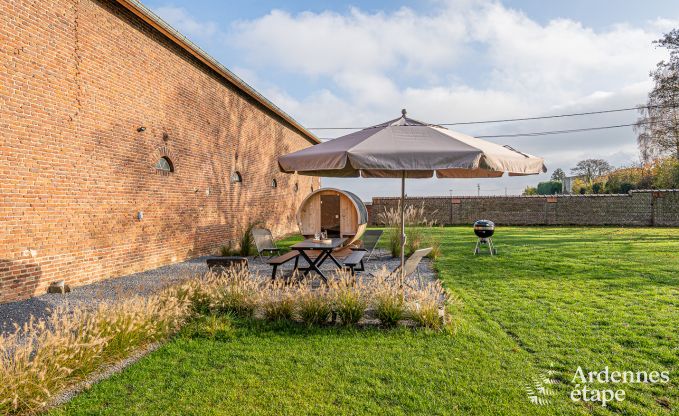 Gezellig vakantiehuis voor 5 personen in Remicourt met sauna, jacuzzi,  en fietsvoorzieningen