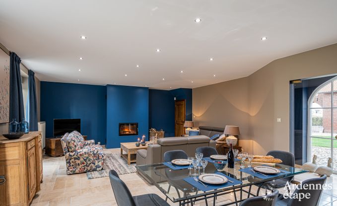 Gezellig vakantiehuis voor 5 personen in Remicourt met sauna, jacuzzi,  en fietsvoorzieningen