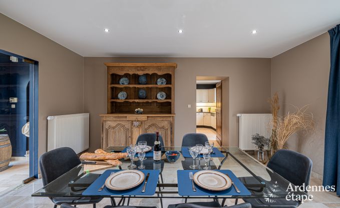 Gezellig vakantiehuis voor 5 personen in Remicourt met sauna, jacuzzi,  en fietsvoorzieningen