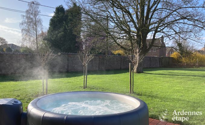 Gezellig vakantiehuis voor 5 personen in Remicourt met sauna, jacuzzi,  en fietsvoorzieningen