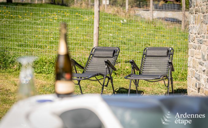 Gezellige vakantiewoning in Remouchamps: 8 personen, jacuzzi, priv�tuin, bij C�te de la Redoute
