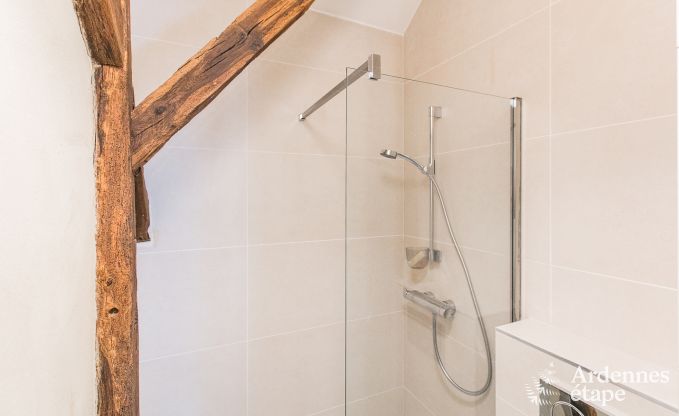 Vakantiehuis in Rendeux, Ardennen, 6 personen, 2 slaapkamers, privtuin, babyuitrusting, terras met barbecue