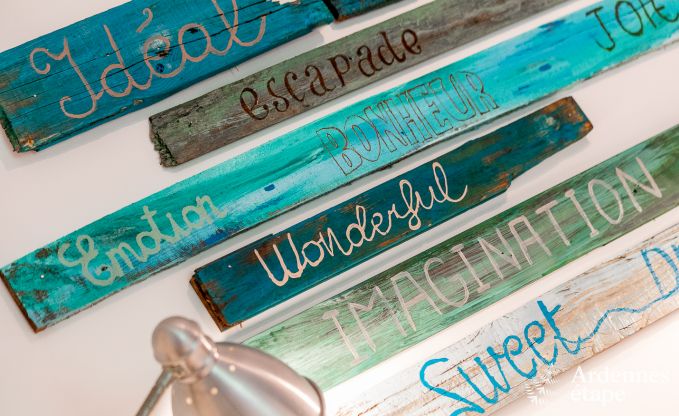 Vakantiehuis in Rendeux, Ardennen, 6 personen, 2 slaapkamers, privtuin, babyuitrusting, terras met barbecue